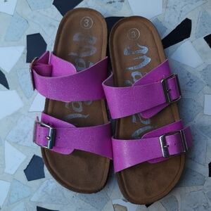 Mad Love glitter pink sandals 3